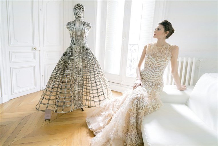 HASSIDRISS,The designer launches his Spring-Summer 2016 Couture collection in Paris. 